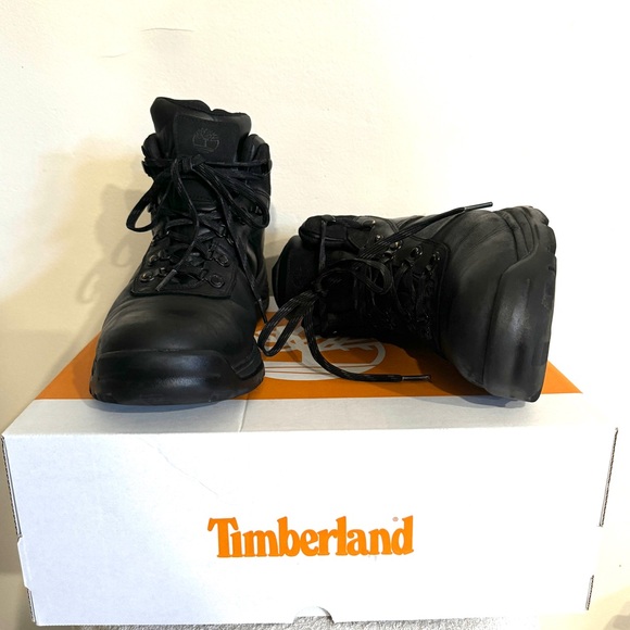 Timberland Comfortable Size 11 Men’s MT Maddsen Waterproof MID Hiker Black Boots - Picture 10 of 13
